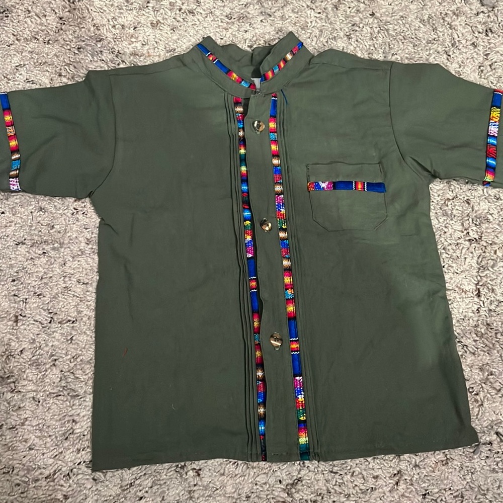 Guayabera Mexico Nino regular 6 NWT